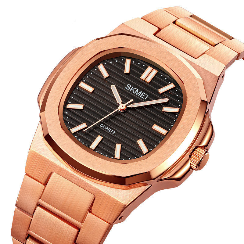 Simple Business Men's Watch Steel Strap Watch
