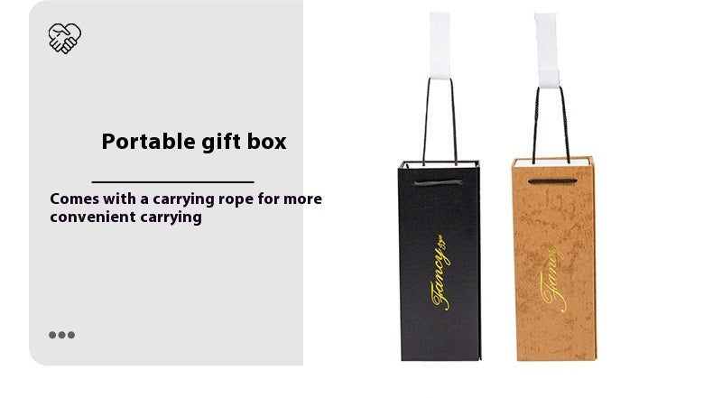 Watch Keychain Pen Cufflinks Four-piece Men's Hand Gift Box