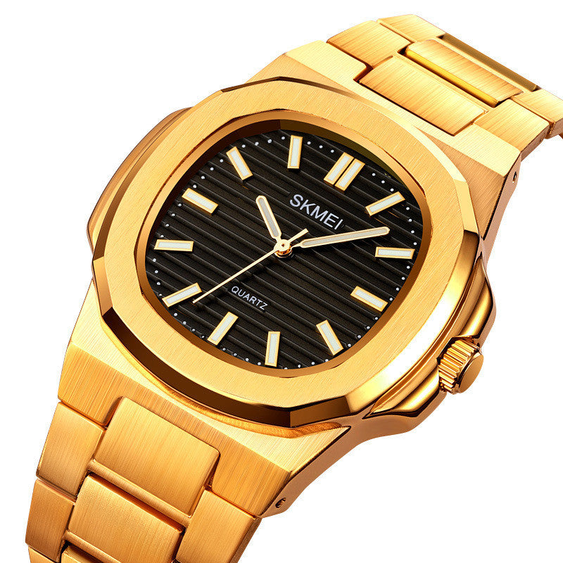 Simple Business Men's Watch Steel Strap Watch