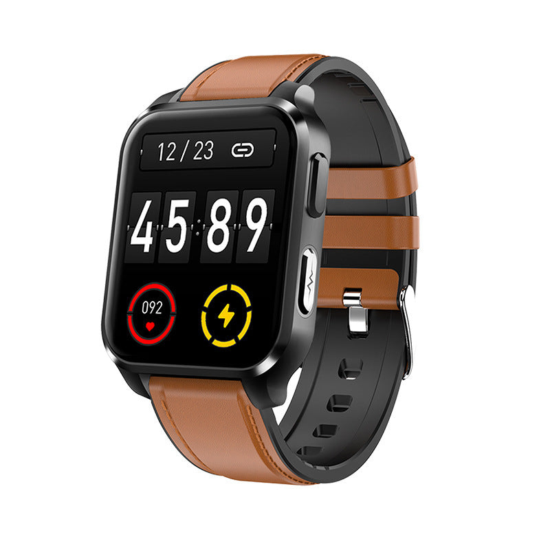 Ecg Body Temperature Heart Rate Blood Pressure Oxygen Weather Music Sports Smartwatch