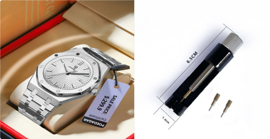 Men's Quartz Luminous Waterproof Watch