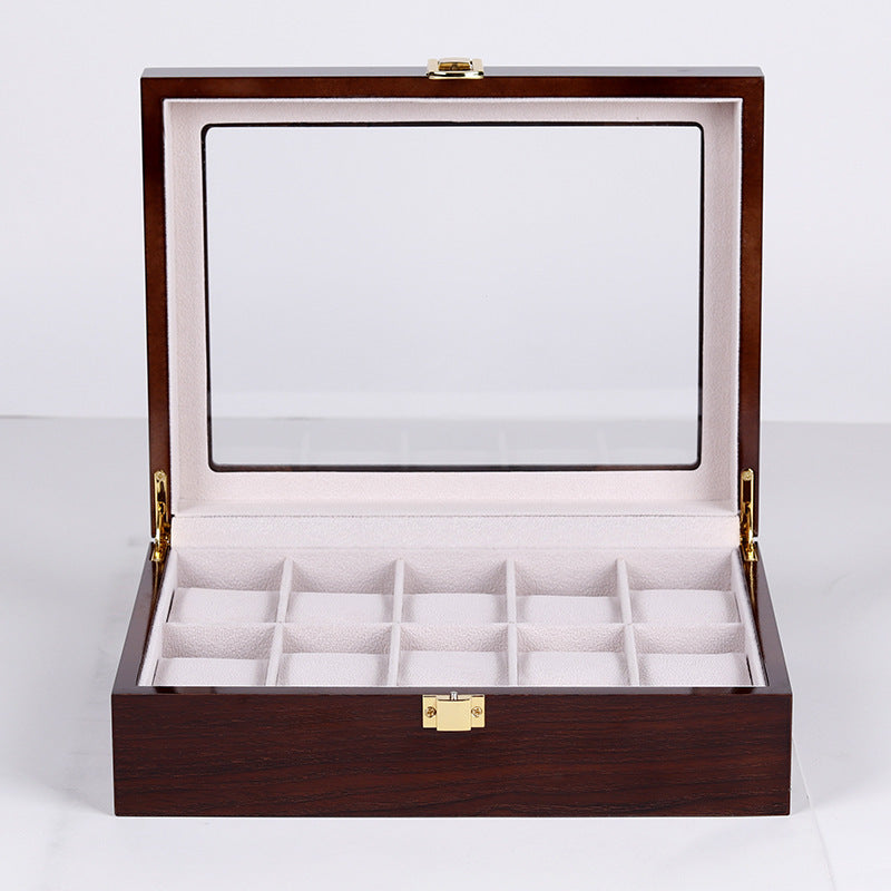 Baking Paint Watch Varnish Watch Storage Display Wooden Box