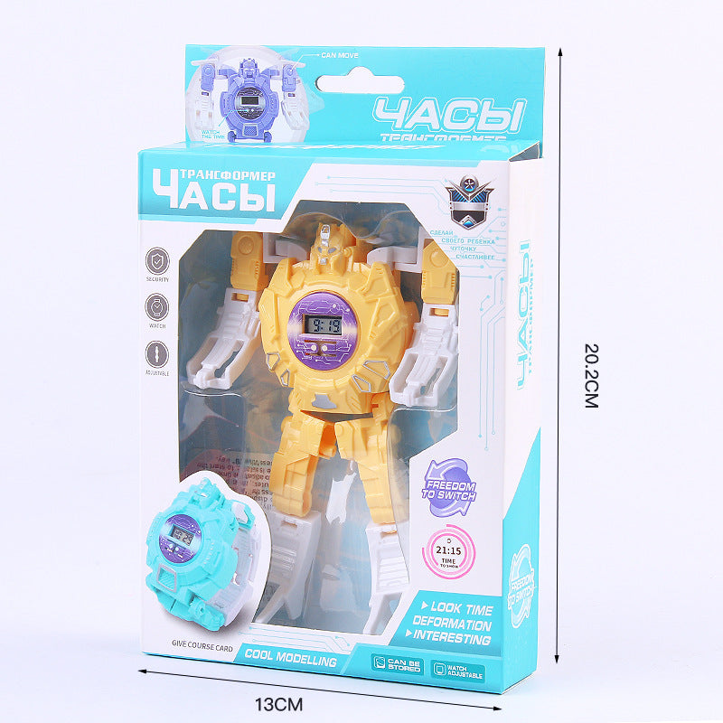 Children's Deformation Robot Watch Garden Small Gift Reward Prize
