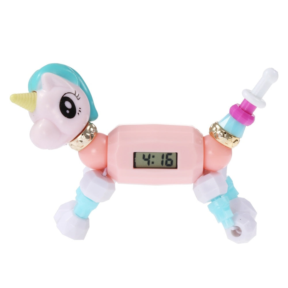Chain Love Beaded Bracelet Animal Magic Variety Educational Toy Electronic Watch Children