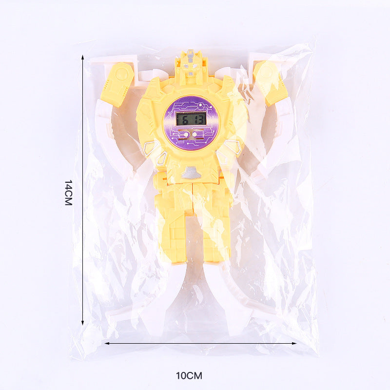 Children's Deformation Robot Watch Garden Small Gift Reward Prize