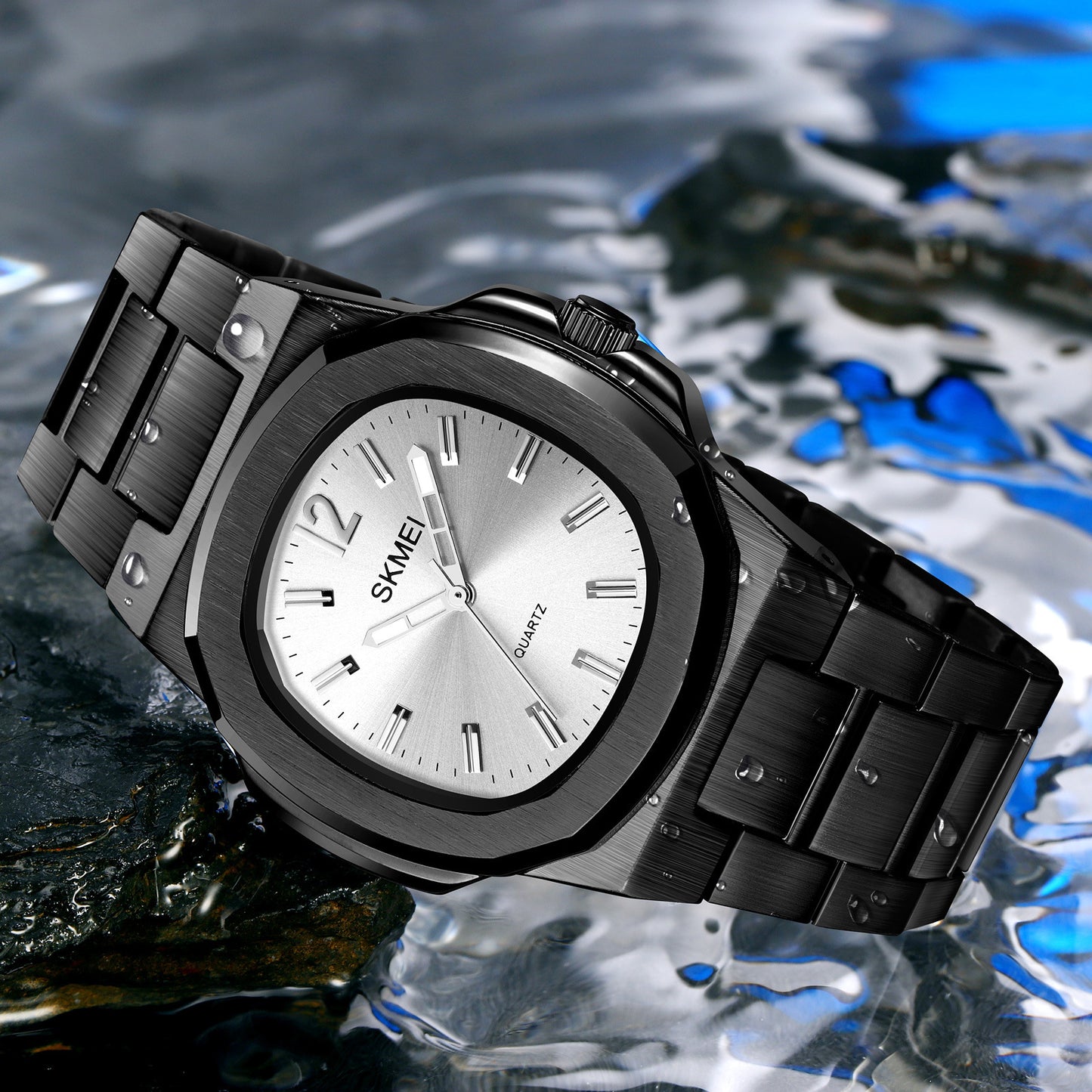 Simple Business Men's Watch Steel Strap Watch