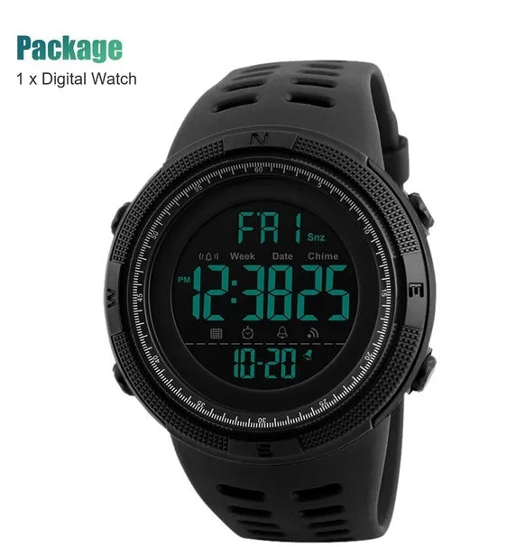 SKMEI Men's Digital Army Military Sport Quartz Analog Chrono Waterproof Watch US