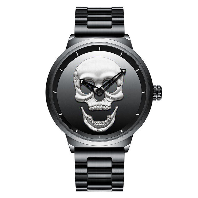 PAGANI DESIGN Skull Quartz Watch