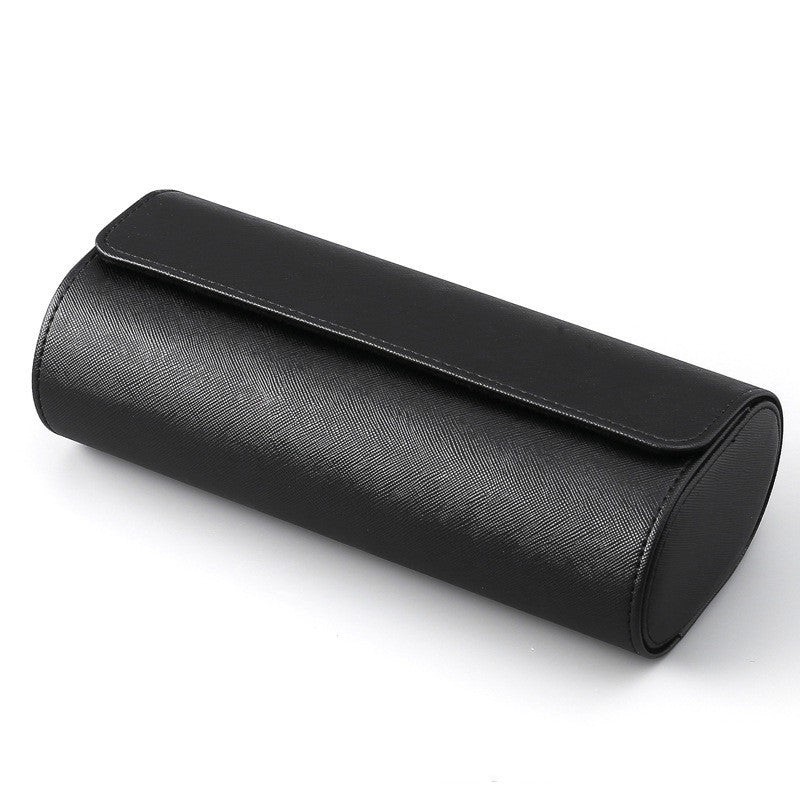 Watch Portable PU Three-position Storage Box