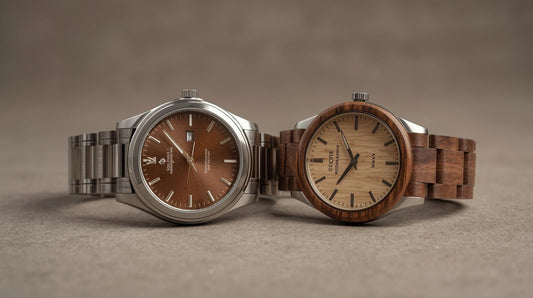 Comparison: Wooden vs. Stainless-Steel Wristwatches