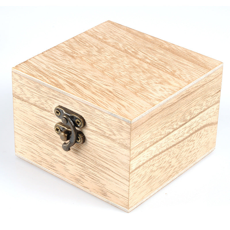 Wooden Watch Box Paulownia Craft Gift Box High-end Wooden Box
