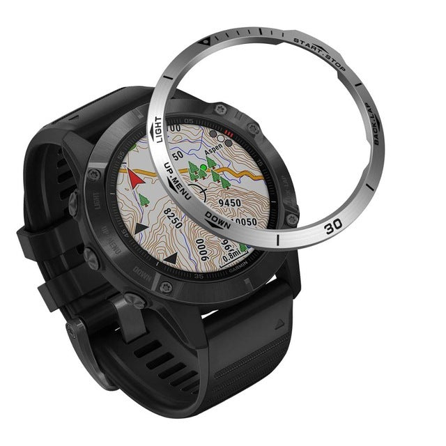 Stainless steel watch ring