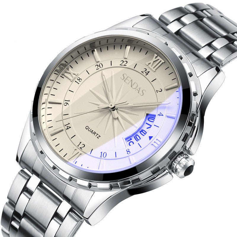 Waterproof quartz watch non-mechanical watch
