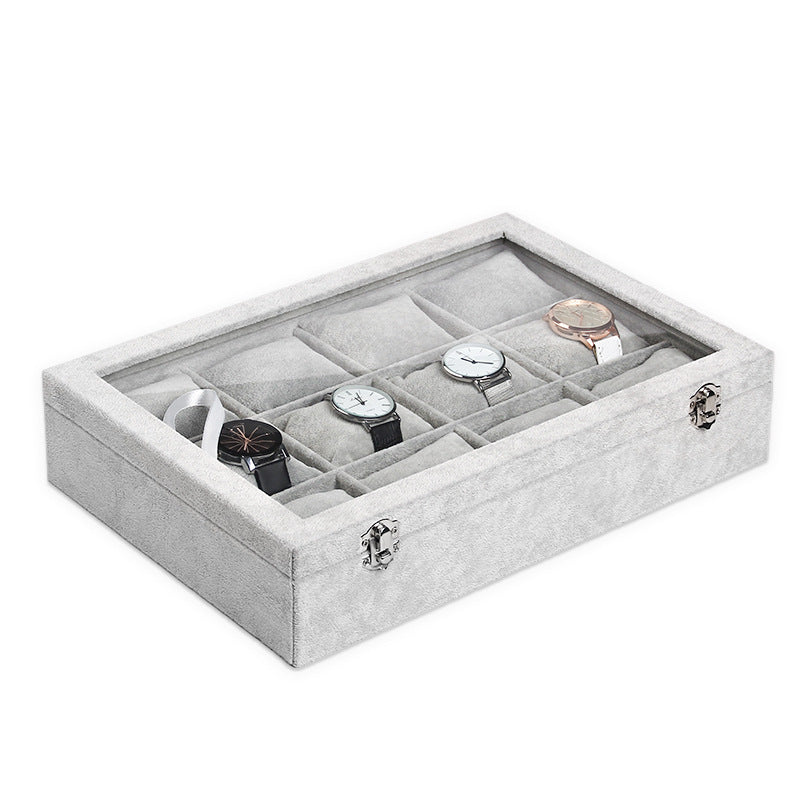 Binghua Velvet Jewelry Watch Bracelet Storage Box