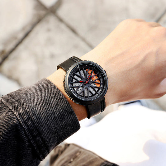 Waterproof quartz watch