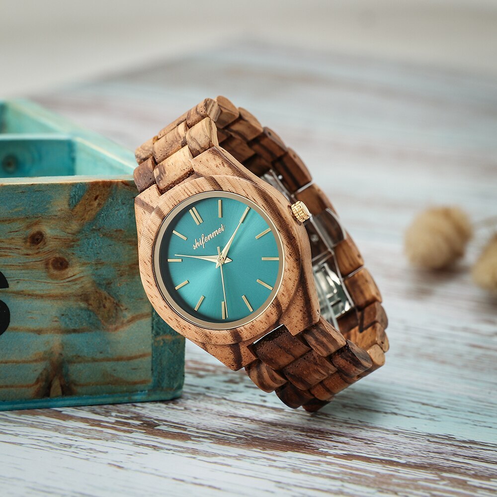 Watch Men's Watch Tide Brand Wood Vibrato Classic Noble Wood Watch