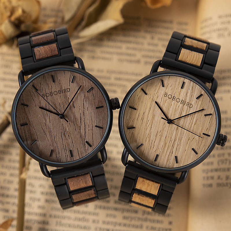Literary And Artistic Men's Youth Fashionable Casual Wooden Watch
