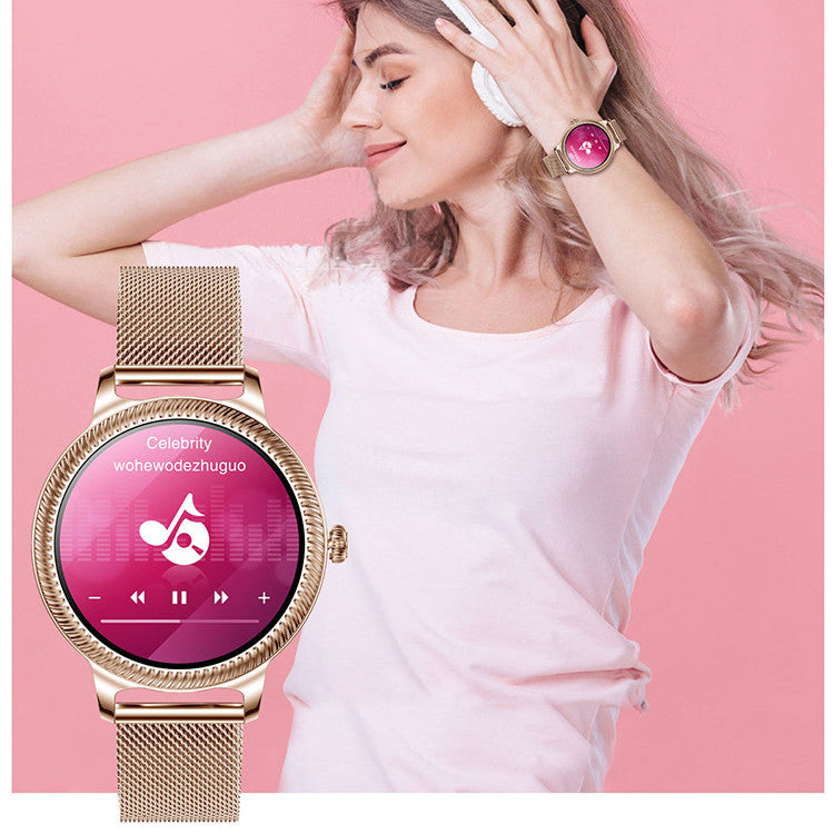 AK38 Women's Smart Watch with Heart Rate Monitor, Bluetooth Bracelet, Smart Sports Watch
