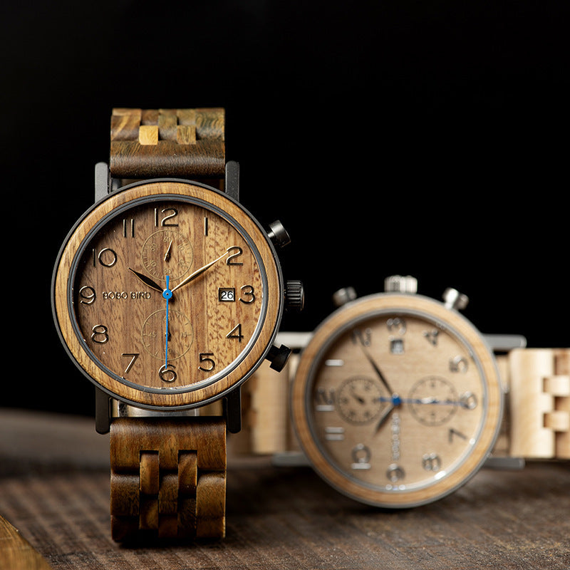 Men's Business Wooden Watch