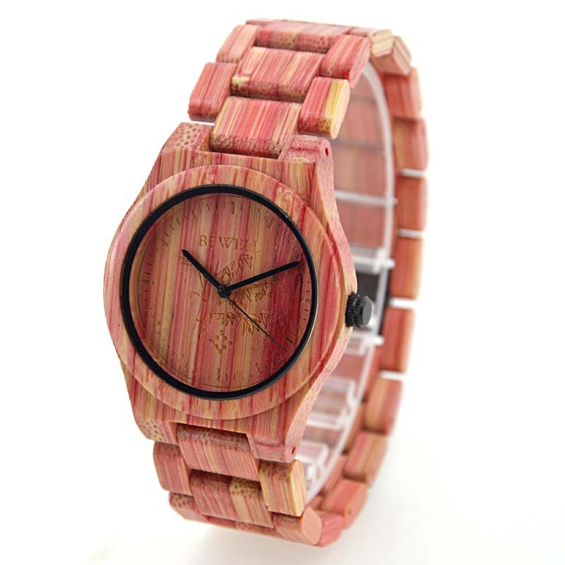 Stylish and cool bamboo watch