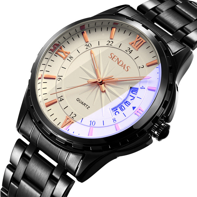 Waterproof quartz watch non-mechanical watch