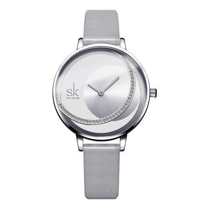 Rhinestone ladies watch