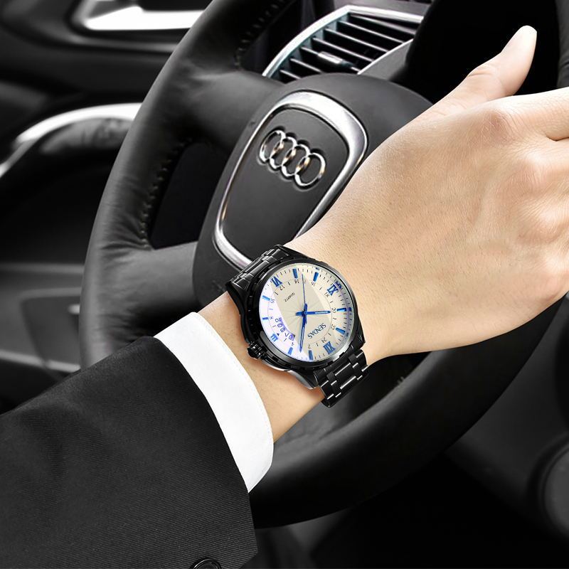 Waterproof quartz watch non-mechanical watch