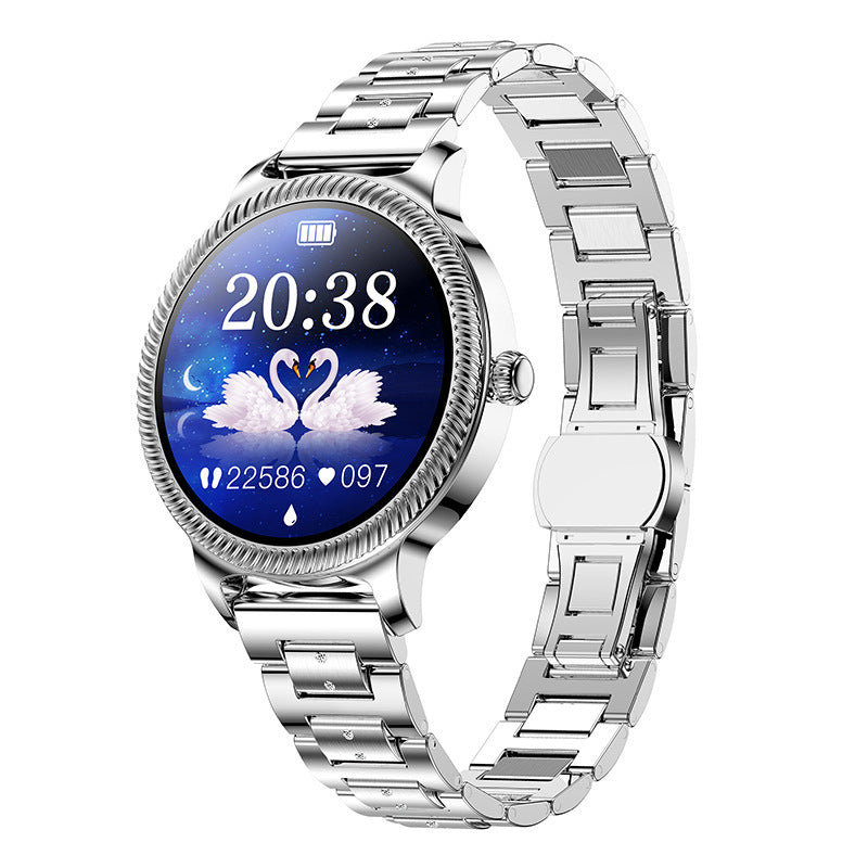 AK38 Women's Smart Watch with Heart Rate Monitor, Bluetooth Bracelet, Smart Sports Watch