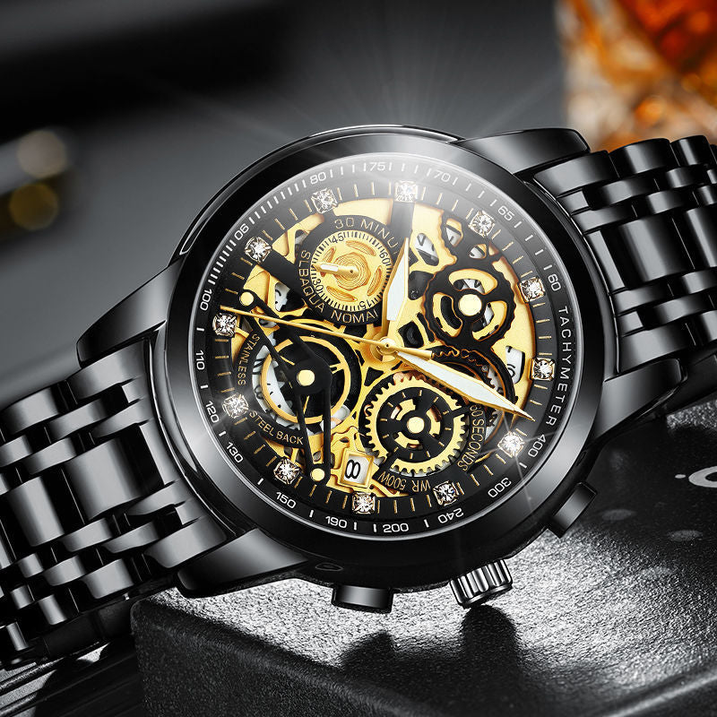 Multifunctional fashion high-end men's watch