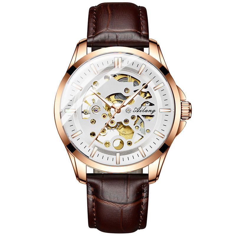 Automatic Mechanical Watch Hollow Watch Waterproof