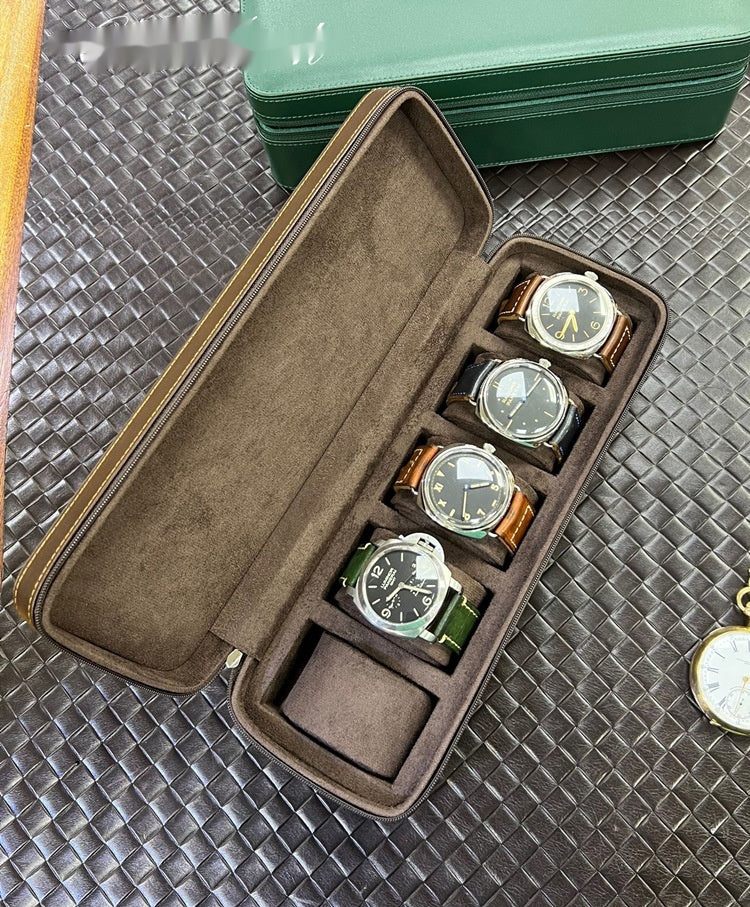 Household Portable Velvet Watch Storage Box