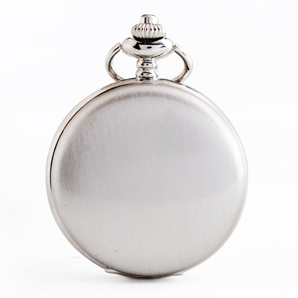 Vintage Clamshell Two-faced Quartz Pocket Watch