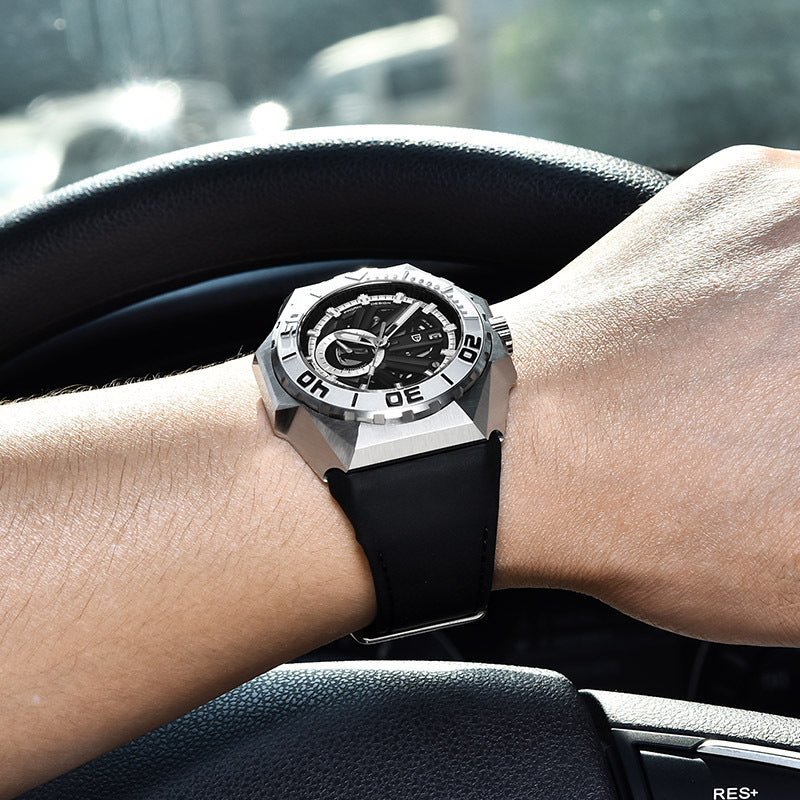 Automatic Mechanical Watch Stainless Steel Men's Watch
