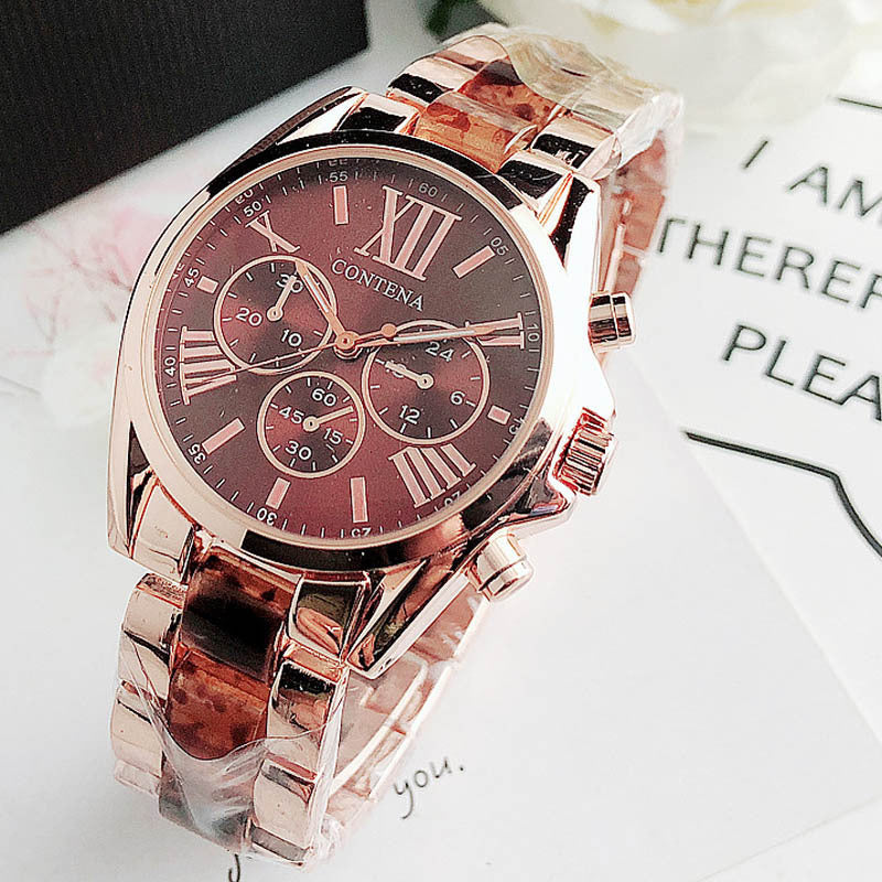 Fashion wristwatch for students, boys and girls, multicolor