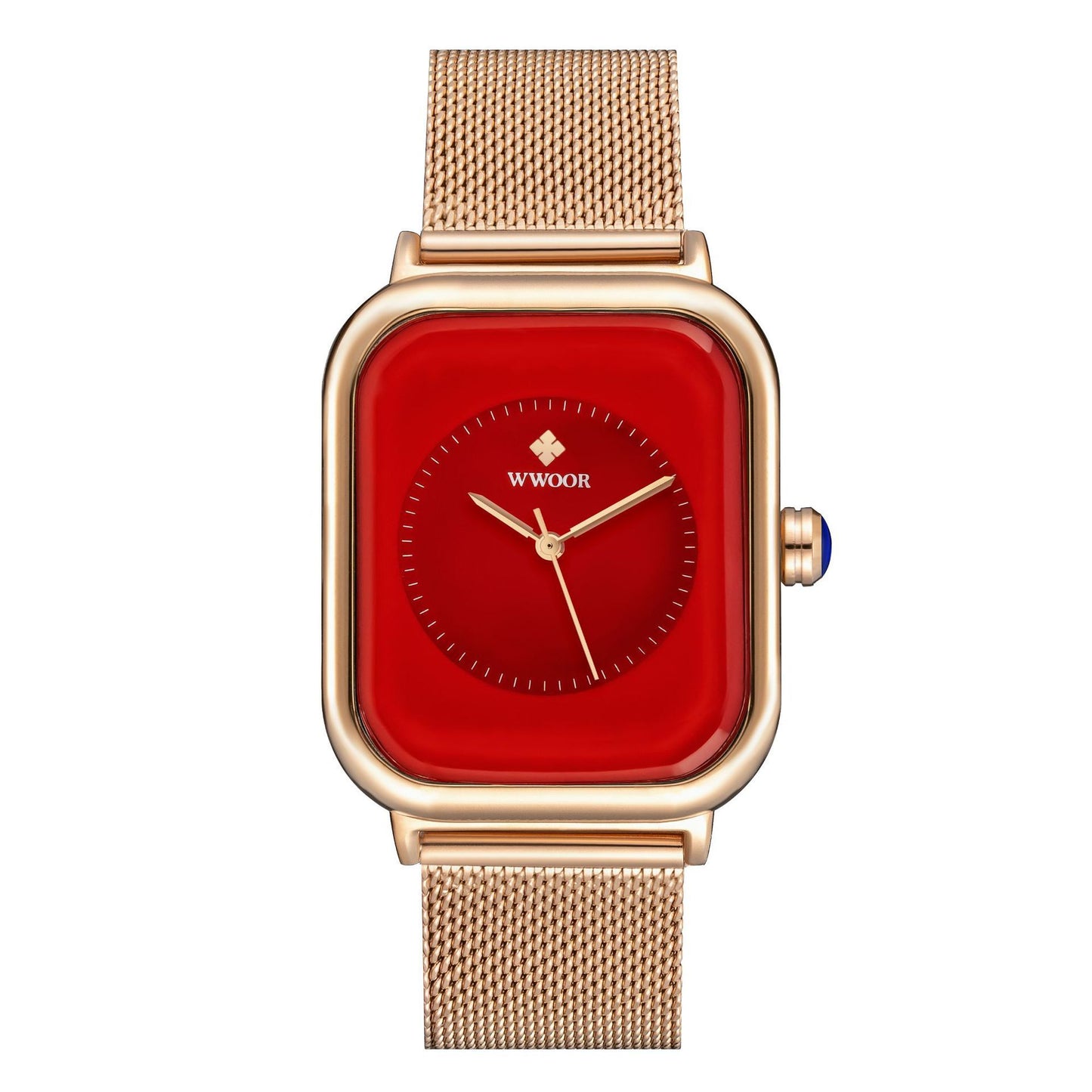 New Fashion Classic Ladies Elegant Light Luxury Square Quartz Women's Watch