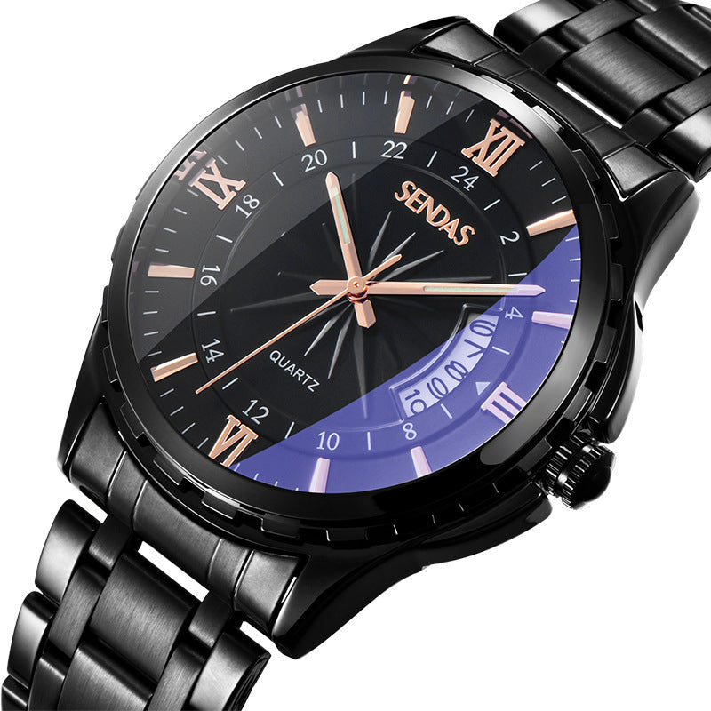 Waterproof quartz watch non-mechanical watch