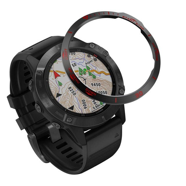 Stainless steel watch ring