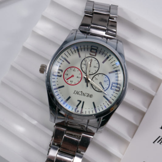 Men's Steel Belt Quartz Sports Watch