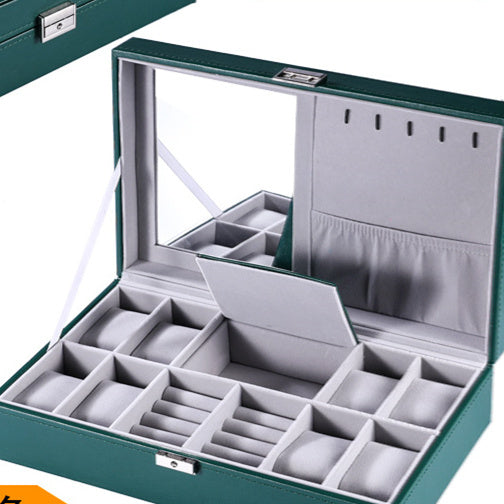 Simple And Creative Leather Watch Storage Box