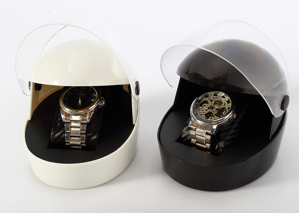Helmet-Shaped High-End Watch Storage Box