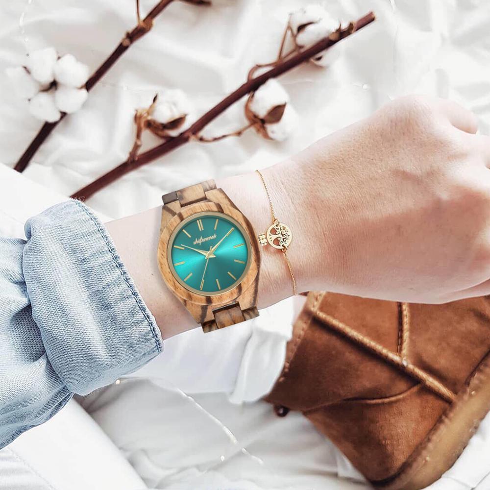 Watch Men's Watch Tide Brand Wood Vibrato Classic Noble Wood Watch