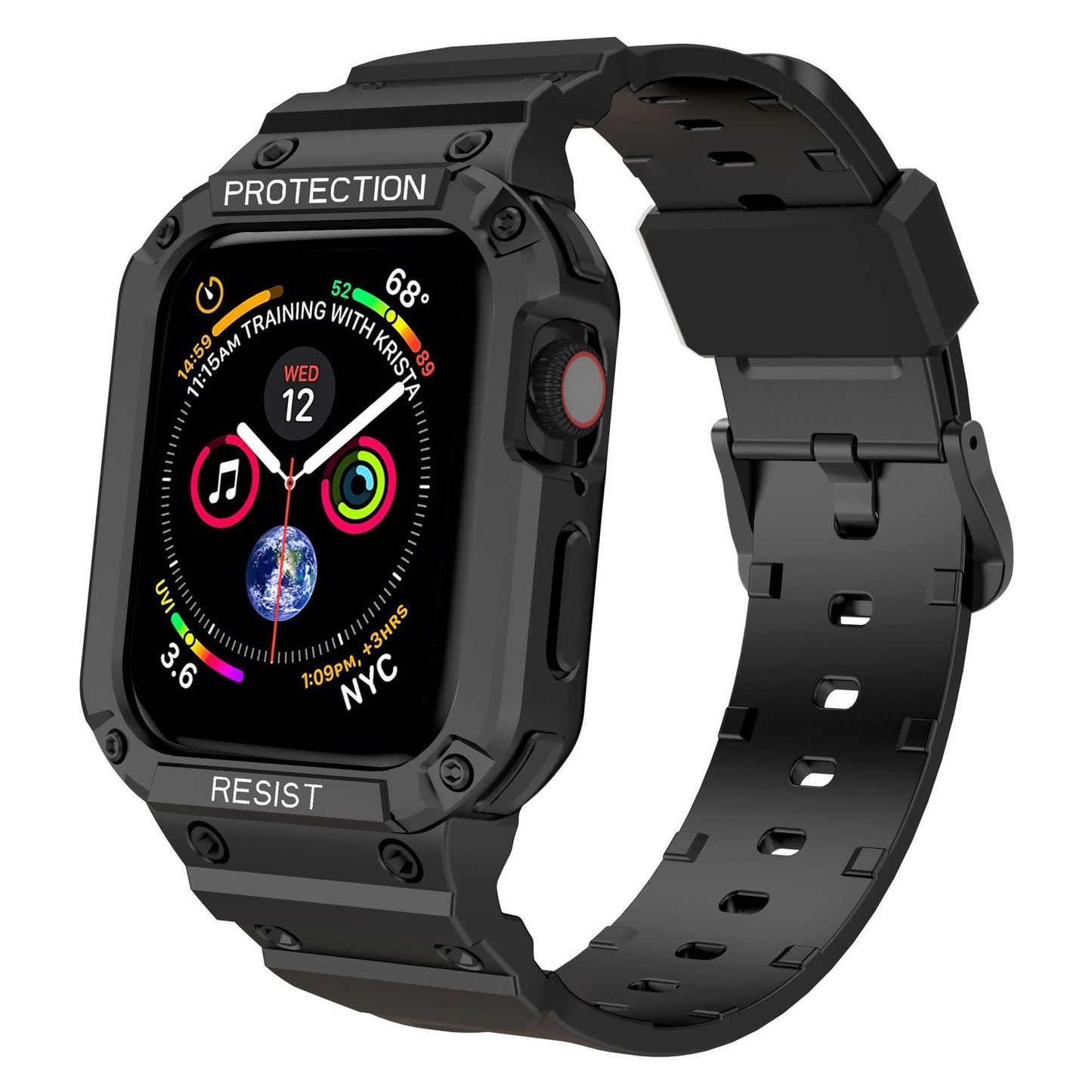 Watch Series 8 All-Series Watch Lntegrated Soft Sport TPU Strap
