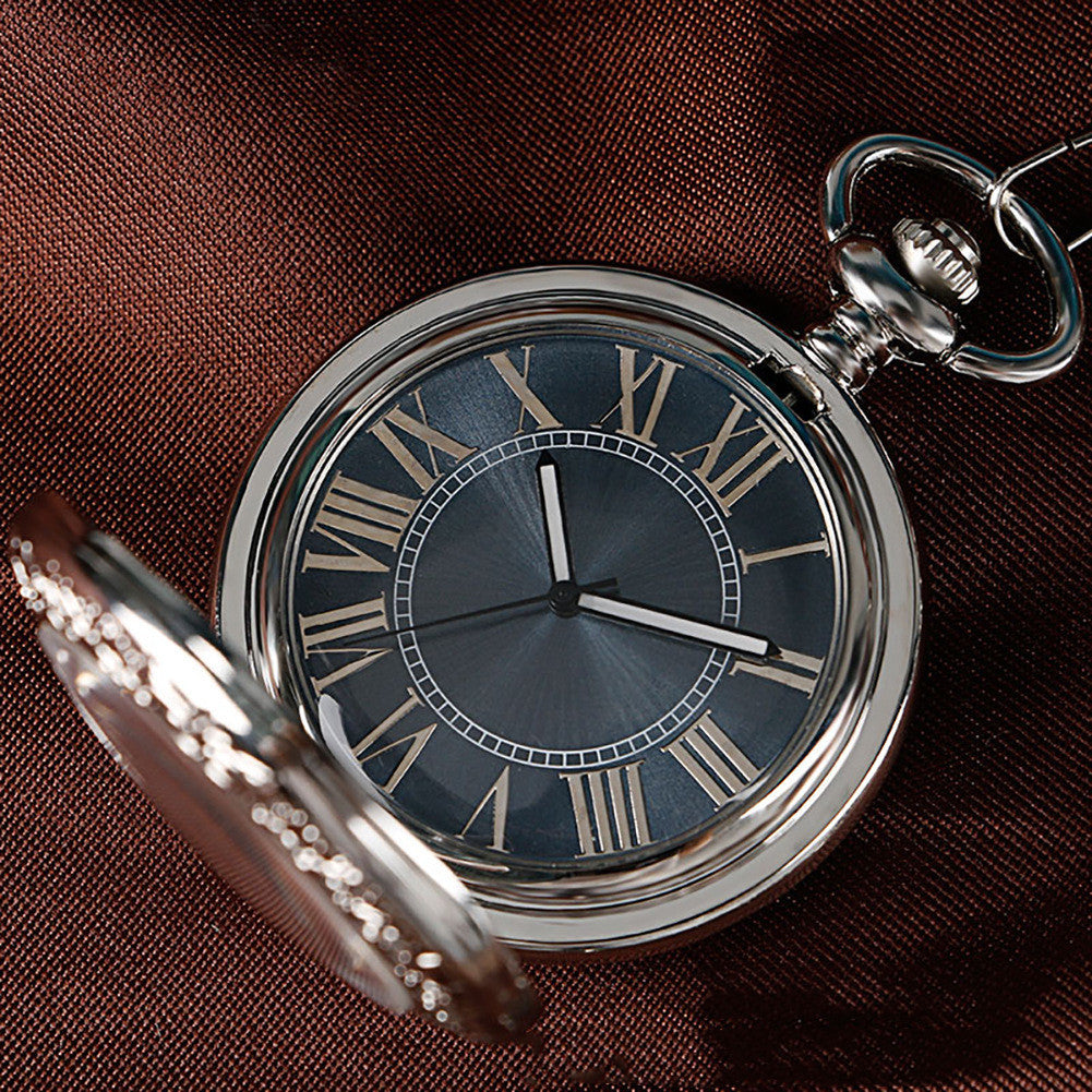 Low-key luxury mechanical pocket watch