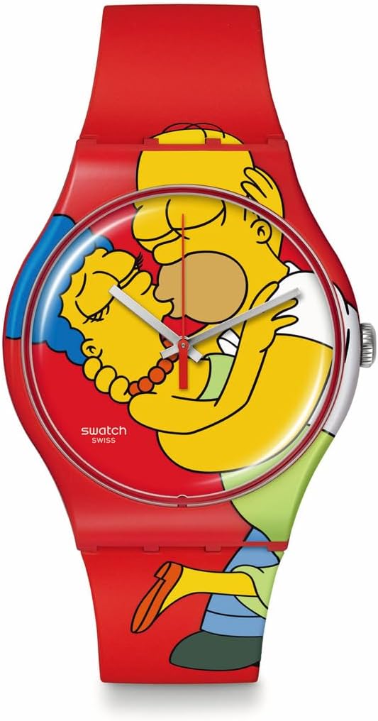 Swatch Orologio Collezione The Simpsons Swett Embrace Edition San Valentino SO29Z120