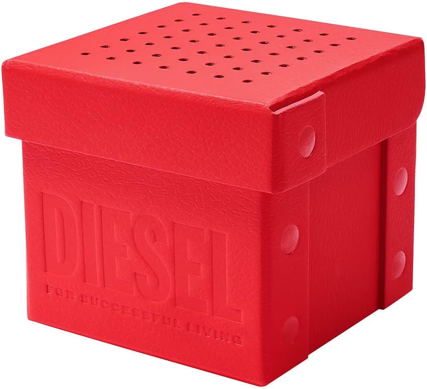 Diesel DZ7486 Men's Analogue Quartz Watch with Stainless Steel Strap, multi-coloured, bracelet