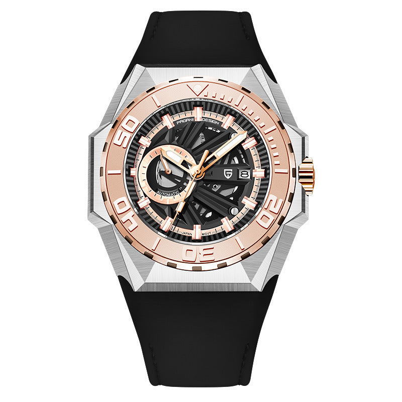 Automatic Mechanical Watch Stainless Steel Men's Watch