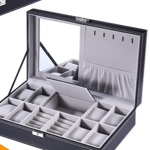 Simple And Creative Leather Watch Storage Box
