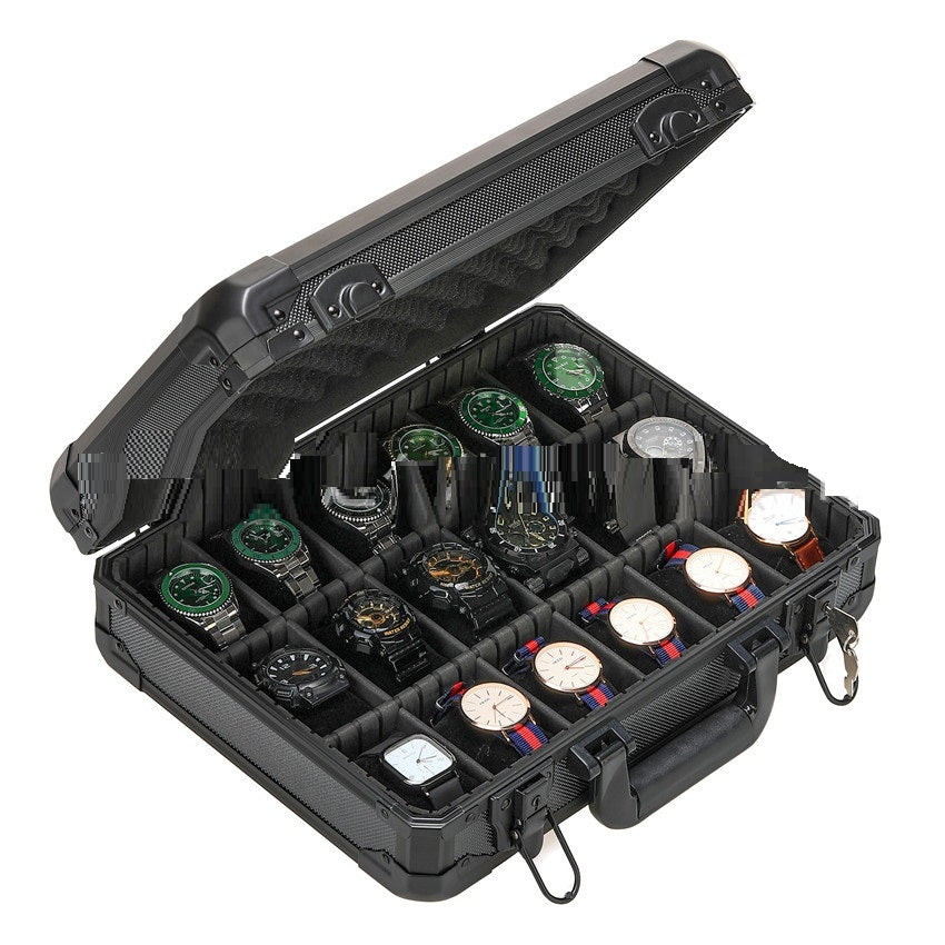 Portable Aluminum Alloy Display Package Watch Box