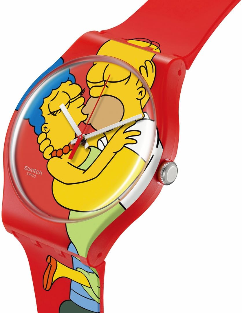 Swatch Orologio Collezione The Simpsons Swett Embrace Edition San Valentino SO29Z120