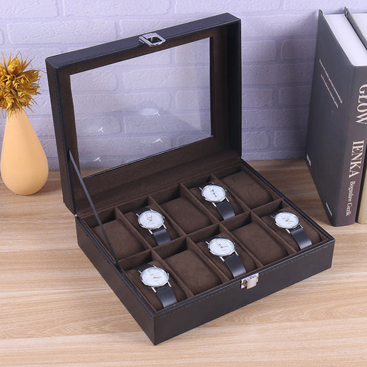 Brown Standard Edition Pu Watch Box
